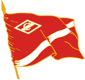 Значок  Спартак флаг 1